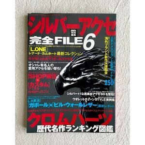 Chrome hearts Silver accessories complete FILE 6 magazine